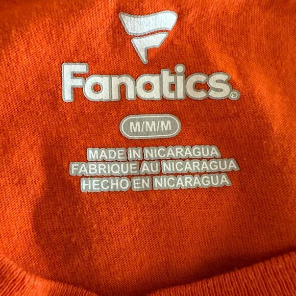 Fanatics Orange Uni. of Florida Gators Short Sleeve Logo Shirt- M - Picture 3 of 6